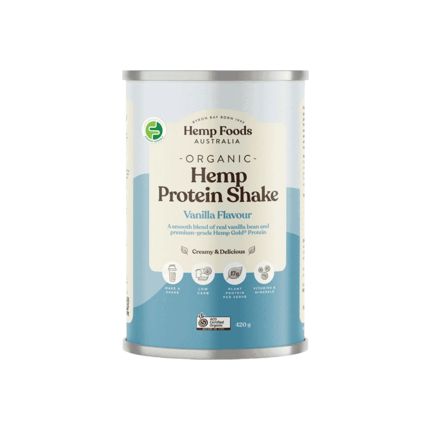 Organic Hemp Protein Vanilla - 420g
