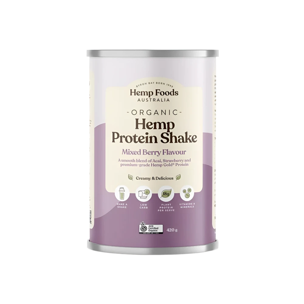 Organic Hemp Protein Mixed Berry - 420g
